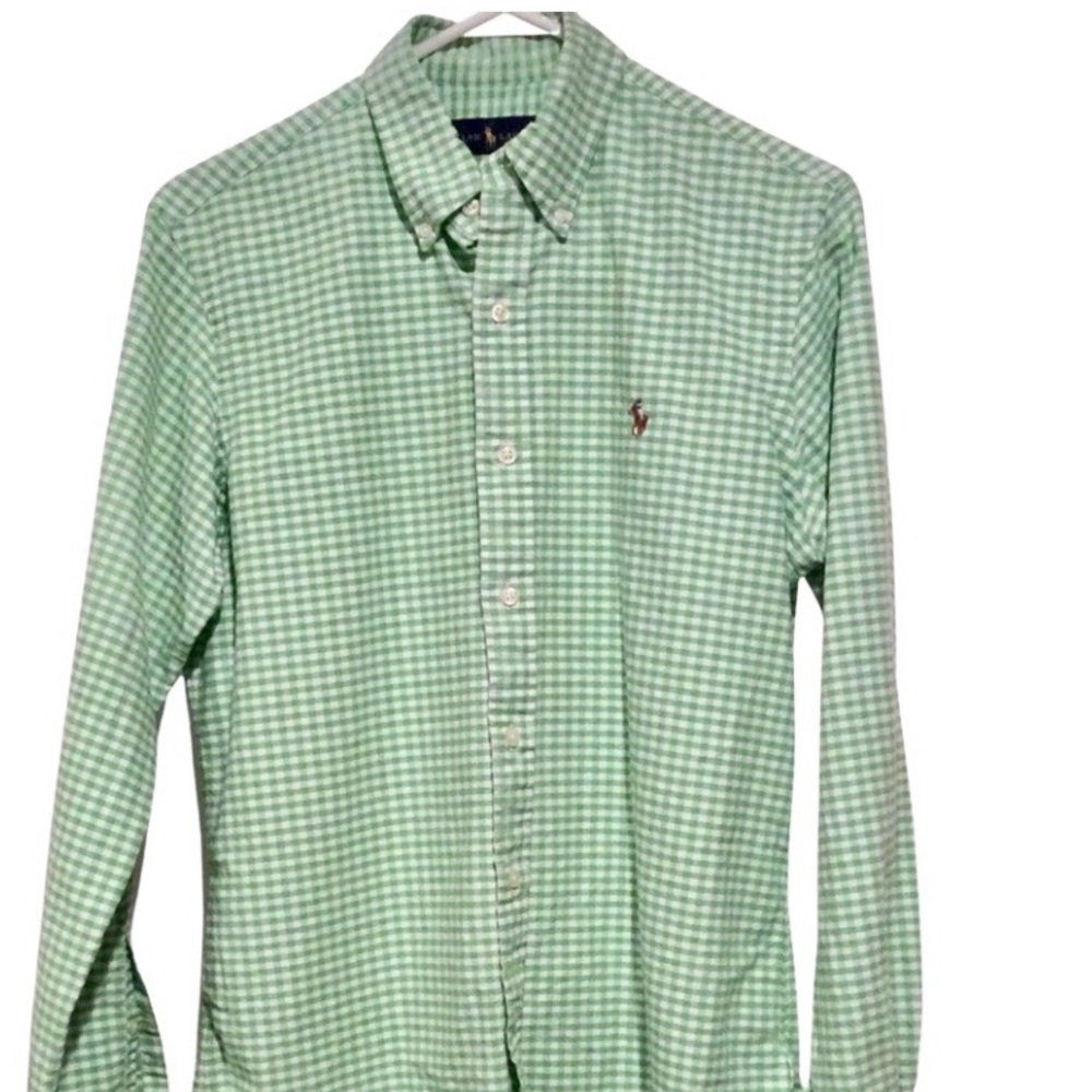 Host Pickpolo Green Checked Button Down - image 1